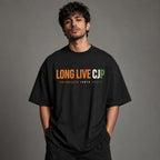 Long Live CJP Oversized Graphic T-Shirt